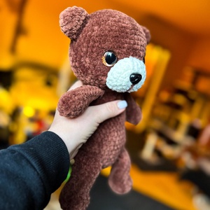 Barna mackó  - játék & sport - plüssállat & játékfigura - maci - Meska.hu