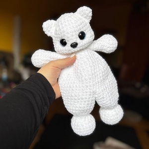Szundi jegesmedve � kézzel horgolt alvóka �� - Meska.hu