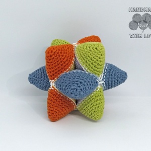 Horgolt puzzle csillag - játék & sport - Meska.hu