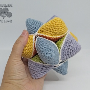 Horgolt puzzle csillag - játék & sport - Meska.hu