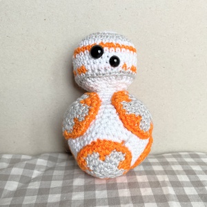 Horgolt BB-8, Játék & Sport, Plüssállat & Játékfigura, Robot & Gép, Horgolás, MESKA