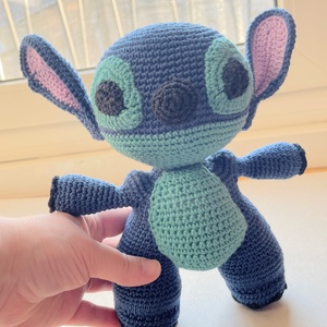 Horgolt Stitch - játék & sport - plüssállat & játékfigura - más figura - Meska.hu