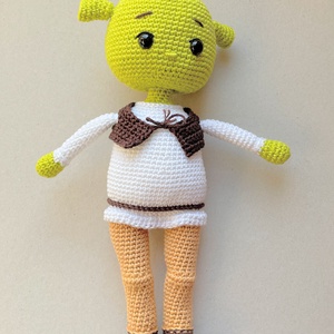 Horgolt Shrek - Meska.hu