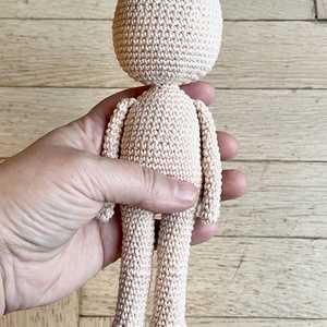 Személyre szabható horgolt baba figura - Meska.hu