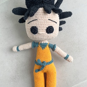 Horgolt Goku, Játék & Sport, Plüssállat & Játékfigura, Ember, Horgolás, MESKA
