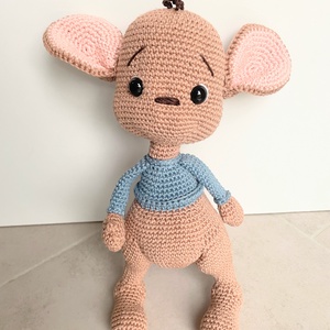 Horgolt kenguru - játék & sport - plüssállat & játékfigura - más figura - Meska.hu