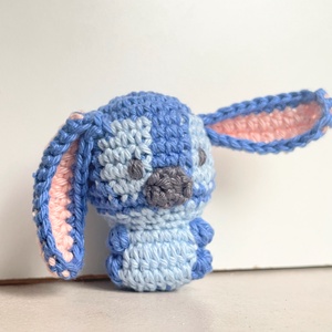 Horgolt Stitch (mini) - játék & sport - plüssállat & játékfigura - más figura - Meska.hu