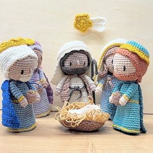 Karácsonyi betlehemi figurák - karácsony - karácsonyi lakásdekoráció - karácsonyi lakásdíszek - Meska.hu