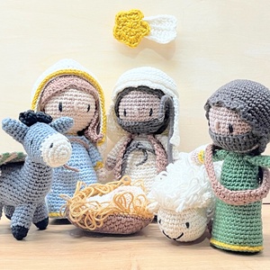 Karácsonyi betlehemi figurák - karácsony - karácsonyi lakásdekoráció - karácsonyi lakásdíszek - Meska.hu