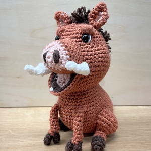 Horgolt Pumba - Meska.hu