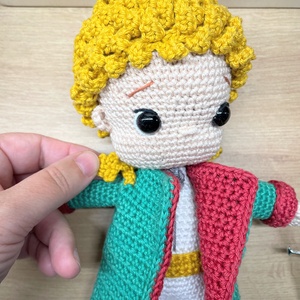 Horgolt Kisherceg - játék & sport - plüssállat & játékfigura - ember - Meska.hu