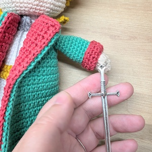 Horgolt Kisherceg - játék & sport - plüssállat & játékfigura - ember - Meska.hu