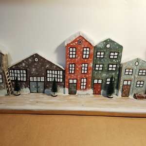 Karácsonyi falu  - Meska.hu