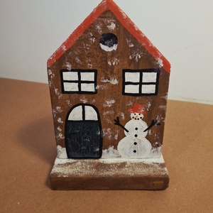 Karácsonyi házikó  - Meska.hu