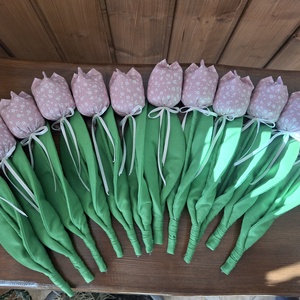 Textilvirág - otthon & életmód - virágdekoráció - virágdíszek - asztali virágdísz - Meska.hu