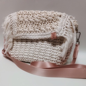 Crossbody táska , Táska & Tok, Kézitáska & válltáska, Alkalmi táska, Horgolás, MESKA