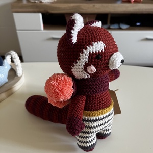 Vanda, a vörös panda - baba - mama - baba játékok - mozgásfejlesztő játékok - Meska.hu