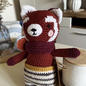 Vanda, a vörös panda - baba - mama - baba játékok - mozgásfejlesztő játékok - Meska.hu