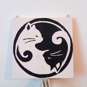 Cica yin-yang - Meska.hu Cica yin-yang - Meska.hu
