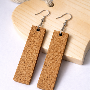 Téglalap parafa fülbevaló, Ékszer, Fülbevaló, Lógó fülbevaló, Ékszerkészítés, MESKA