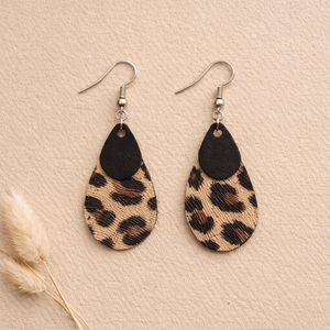 Safari Chic � csepp alakú fülbevaló, Ékszer, Fülbevaló, Lógó fülbevaló, Ékszerkészítés, MESKA