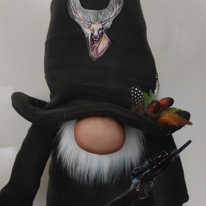 Vadász manó  - otthon & életmód - dekoráció - dekoratív figurák és szobrok - Meska.hu