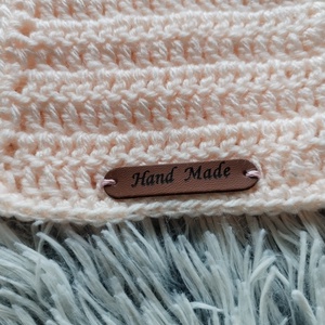 Horgolt szett - Rózsaszín maci - ruha & divat - gyerekruha - pulóver - Meska.hu