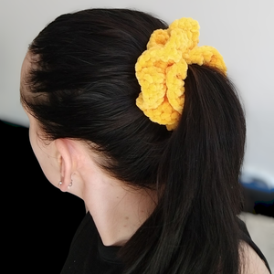 Plüss scrunchie (1 db) - ruha & divat - hajdísz & hajcsat - hajgumi - Meska.hu