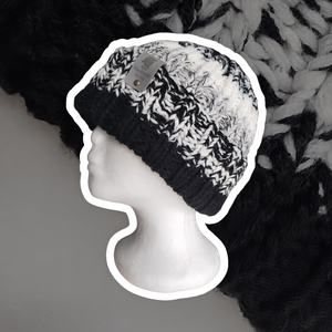 Kötött Téli Sapka - Só+bors - ruha & divat - sál, sapka, kendő - sapka - Meska.hu