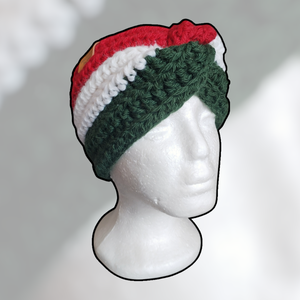 Horgolt Fülmelegítő - Magyar zászló - Meska.hu