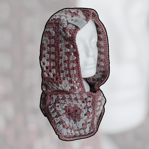 Horgolt balaklava sapka/kapucni - ruha & divat - sál, sapka, kendő - sapka & sál szett - Meska.hu