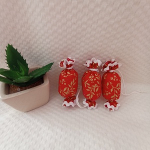 Textil szaloncukor  - karácsony - karácsonyi lakásdekoráció - karácsonyfadíszek - Meska.hu Textil szaloncukor  - karácsony - karácsonyi lakásdekoráció - karácsonyfadíszek - Meska.hu