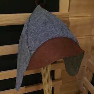 Férfi szauna sapka. Sapka a szaunázás szerelmeseinek Szauna sapka gyapjú filc - ruha & divat - sál, sapka, kendő - sapka - Meska.hu