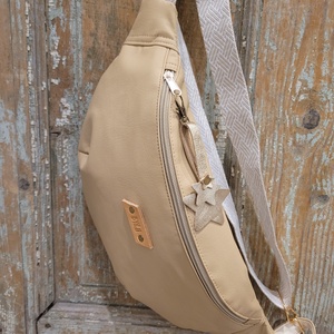 Tejeskávé  táska. mintás heveder. Övtáska fazonú műbőr táska, válltáska , vállon átvethető táska, Táska & Tok, Kézitáska & válltáska, Vállon átvethető táska, Varrás, MESKA