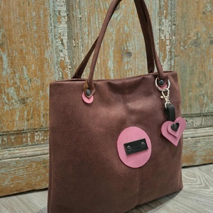 Különleges kis táska, színházi táska, egyedi darab. Lila műbőr táska rózsaszín valódi bőr kiegészítőkkel. , Táska & Tok, Kézitáska & válltáska, Alkalmi táska, Varrás, Különleges kis táska, színházi táska, egyedi darab. Lila műbőr táska, rózsaszín valódi bőr kiegészí..., MESKA