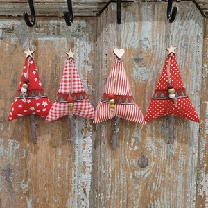 Karácsonyi dísz lakásdekoráció vászon függők, illatos vászon fenyőfa, egyedi kézműves termék - karácsony - karácsonyi lakásdekoráció - karácsonyfadíszek - Meska.hu