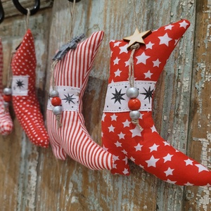 Céges ajándék. Karácsonyi dísz lakásdekoráció vászon függők, illatos vászoncsizmák, egyedi kézműves termék - Meska.hu