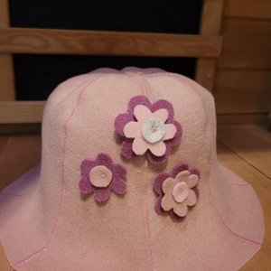  Sapka a szaunázás szerelmeseinek Szauna sapka gyapjú kevertszálas filc sapka  - ruha & divat - sál, sapka, kendő - sapka - Meska.hu