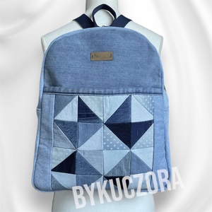 Farmer hátizsák patchwork mintával - táska & tok - hátizsák - kishátizsák - Meska.hu