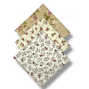 Textil zsebkendő szett, öko zsebkendő szett - angol rózsás - S méret, Szépségápolás, Textil zsebkendő, Varrás, MESKA