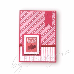 Kézzel készült képeslap, üdvözlőlap, ajándékkísérő - borítékkal, Valentin-nap, love, szeretlek, születésnap, névnap, Otthon & Életmód, Papír írószer, Képeslap, üdvözlőlap, Ajándékozás kellékei, Papírművészet, MESKA