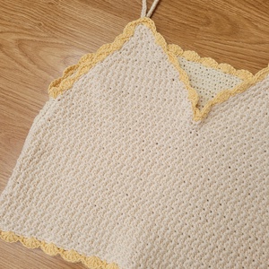 Horgolásminta PDF-Daisy Field Top - diy (csináld magad) - szabásminta, útmutató - horgolási minta - Meska.hu