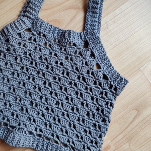 Horgolásminta PDF-Pillar Tank Top  - diy (csináld magad) - szabásminta, útmutató - horgolási minta - Meska.hu