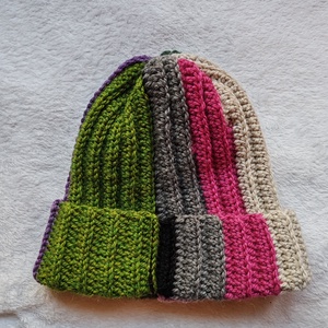 Horgolt beanie - Meska.hu
