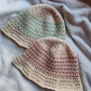 Horgolásminta - PDF - Liny Bucket Hat - diy (csináld magad) - szabásminta, útmutató - horgolási minta - Meska.hu