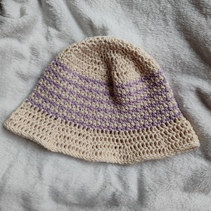 Horgolásminta - PDF - Liny Bucket Hat - diy (csináld magad) - szabásminta, útmutató - horgolási minta - Meska.hu