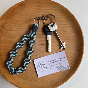 Makramé kulcstartó � 20 cm, Táska & Tok, Kulcstartó & Táskadísz, Kulcstartó, Csomózás, MESKA