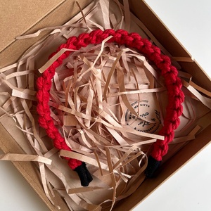 Makrame fejpánt/hajpánt - ruha & divat - hajdísz & hajcsat - hajráf & hajpánt - Meska.hu