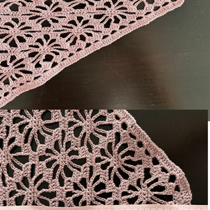 Horgolt bandana kendő/ fejkendő  - ruha & divat - sál, sapka, kendő - fejpánt - Meska.hu