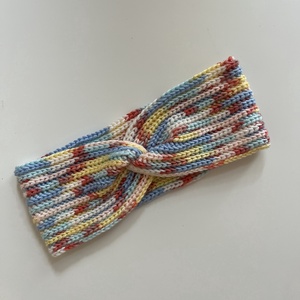 Horgolt hajpánt, 100%-ban színes baby akril, Ruha & Divat, Hajdísz & Hajcsat, Hajráf & Hajpánt, Horgolás, MESKA
